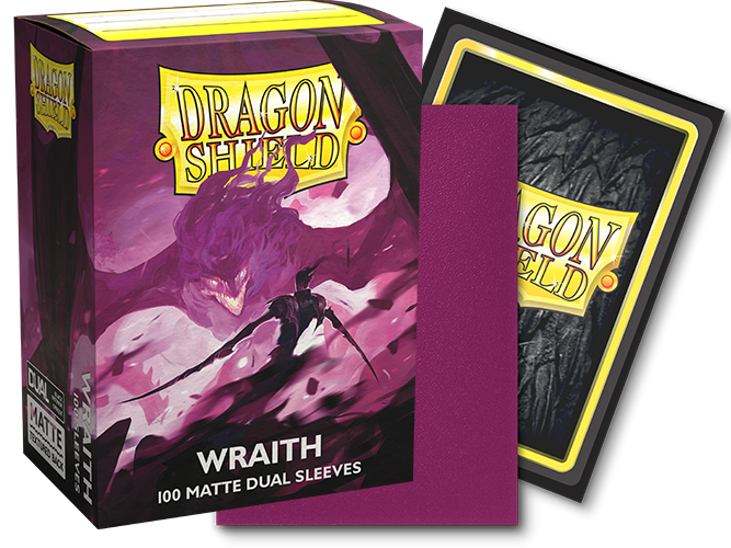 Dragon Shield: Fundas estándar de 100 quilates - Wraith (doble mate) 
