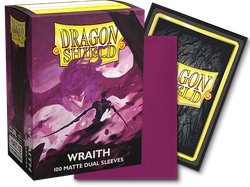 Dragon Shield: Fundas estándar de 100 quilates - Wraith (doble mate) 
