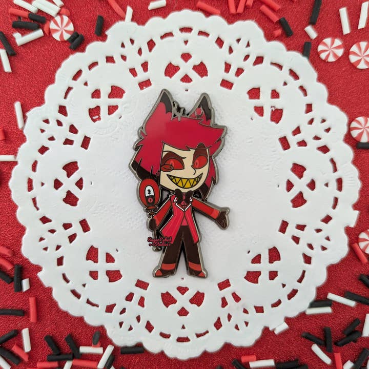Sugar Cubed Studios Enamel Pins - Alastor