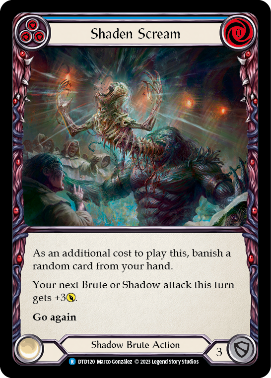 Shaden Scream (Azul) [DTD120] (Dusk Till Dawn) 