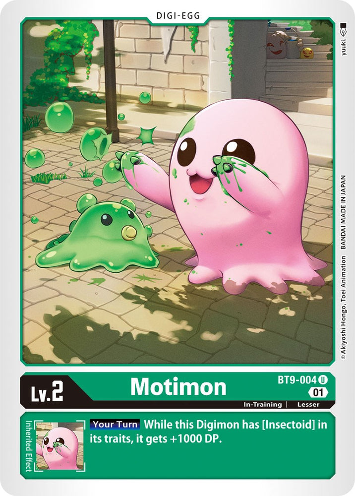 Motimon [BT9-004] [Registro X] 
