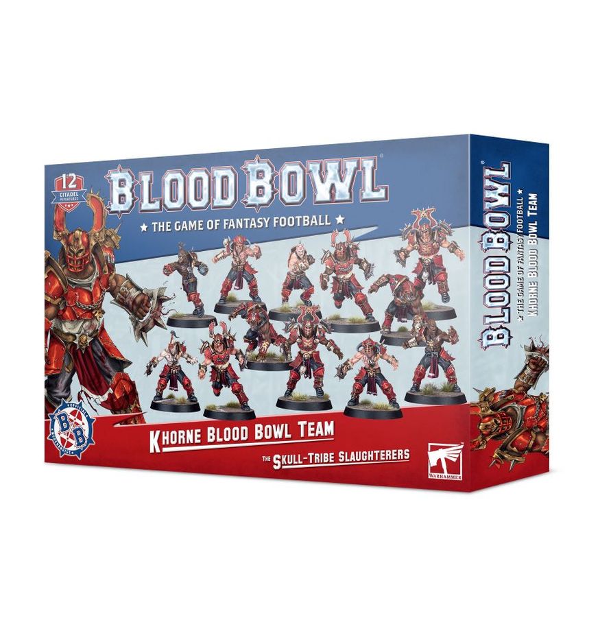 Blood Bowl: Khorne Blood Bowl Team - Skull-tribe Slaughterers