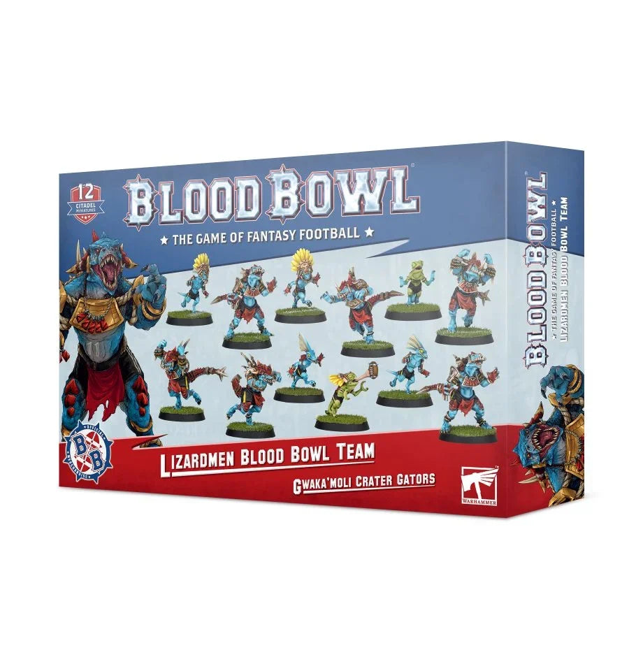 Blood Bowl: Lizardmen Blood Bowl Team - Gwaka'moli Crater Gators