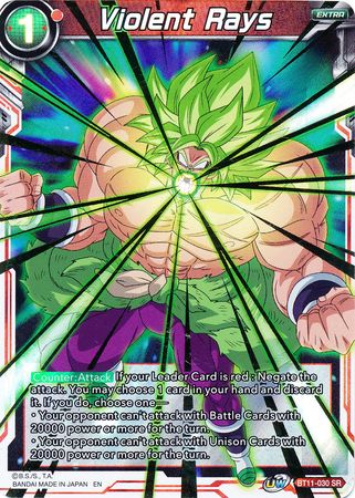 Rayos violentos (BT11-030) [Vermilion Bloodline 2da edición] 