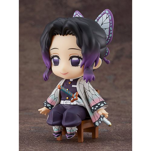 Demon Slayer: Kimetsu no Yaiba Shinobu Kocho Nendoroid Swacchao! Sitting Figure