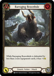 Barraging Brawnhide (Azul) [U-WTR178] (Bienvenido a Rathe Unlimited) Ilimitado Normal 