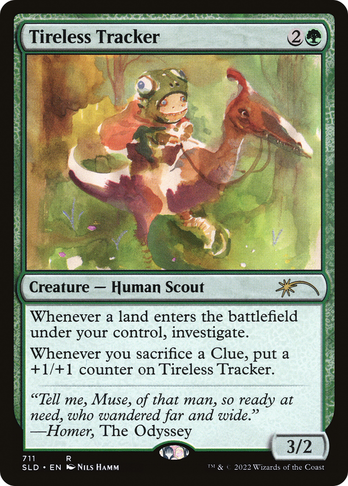Rastreador incansable (711) [Serie Secret Lair Drop] 