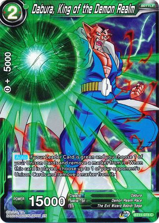 Dabura, rey del reino de los demonios (BT11-073) [Vermilion Bloodline 2.a edición] 