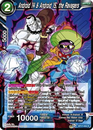 Androide 14 y Androide 15, los Devastadores (BT17-054) [Ultimate Squad] 
