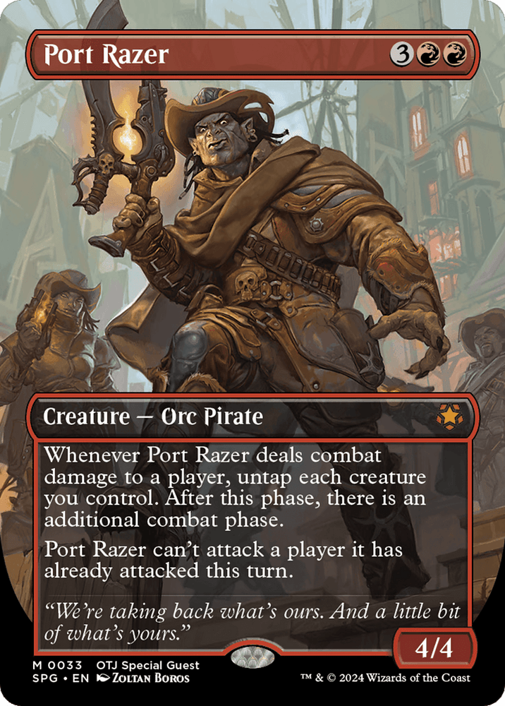 Port Razer (Borderless) [Outlaws of Thunder Junction Special Guests]