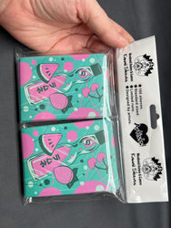 Kawaii Custom Gaming Card Sleeves: Fruit & Ramune