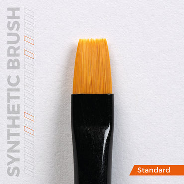 AK SYNTHETIC BRUSH – FLAT 4