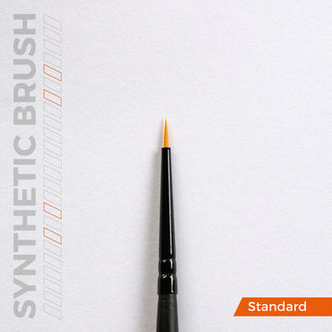 AK SYNTHETIC BRUSH – ROUND 4/0