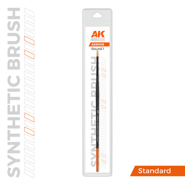 AK SYNTHETIC BRUSH – ROUND 1