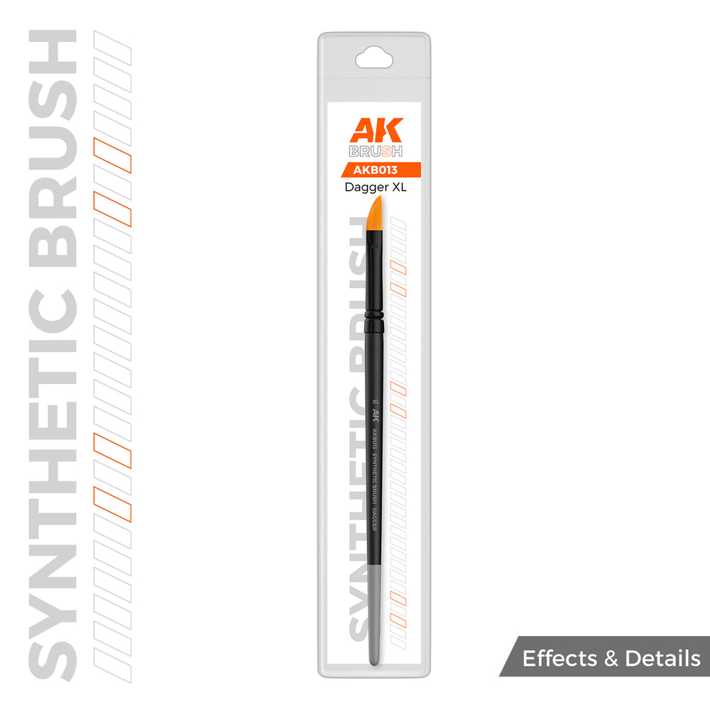AK SYNTHETIC BRUSH DAGGER - XL