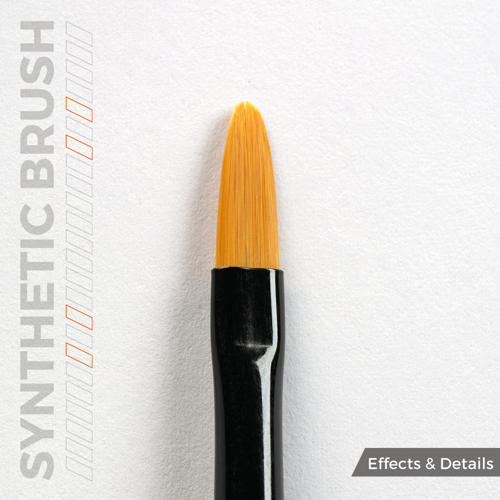 AK SYNTHETIC BRUSH – FILBERT 4