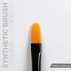 AK SYNTHETIC BRUSH – FILBERT 6