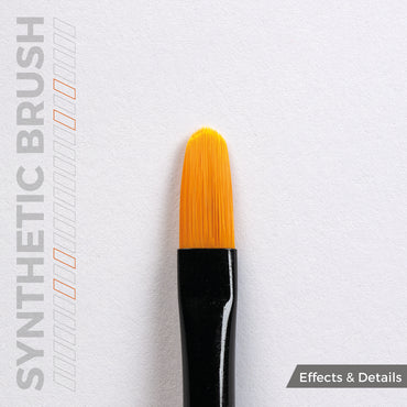 AK SYNTHETIC BRUSH – FILBERT 6
