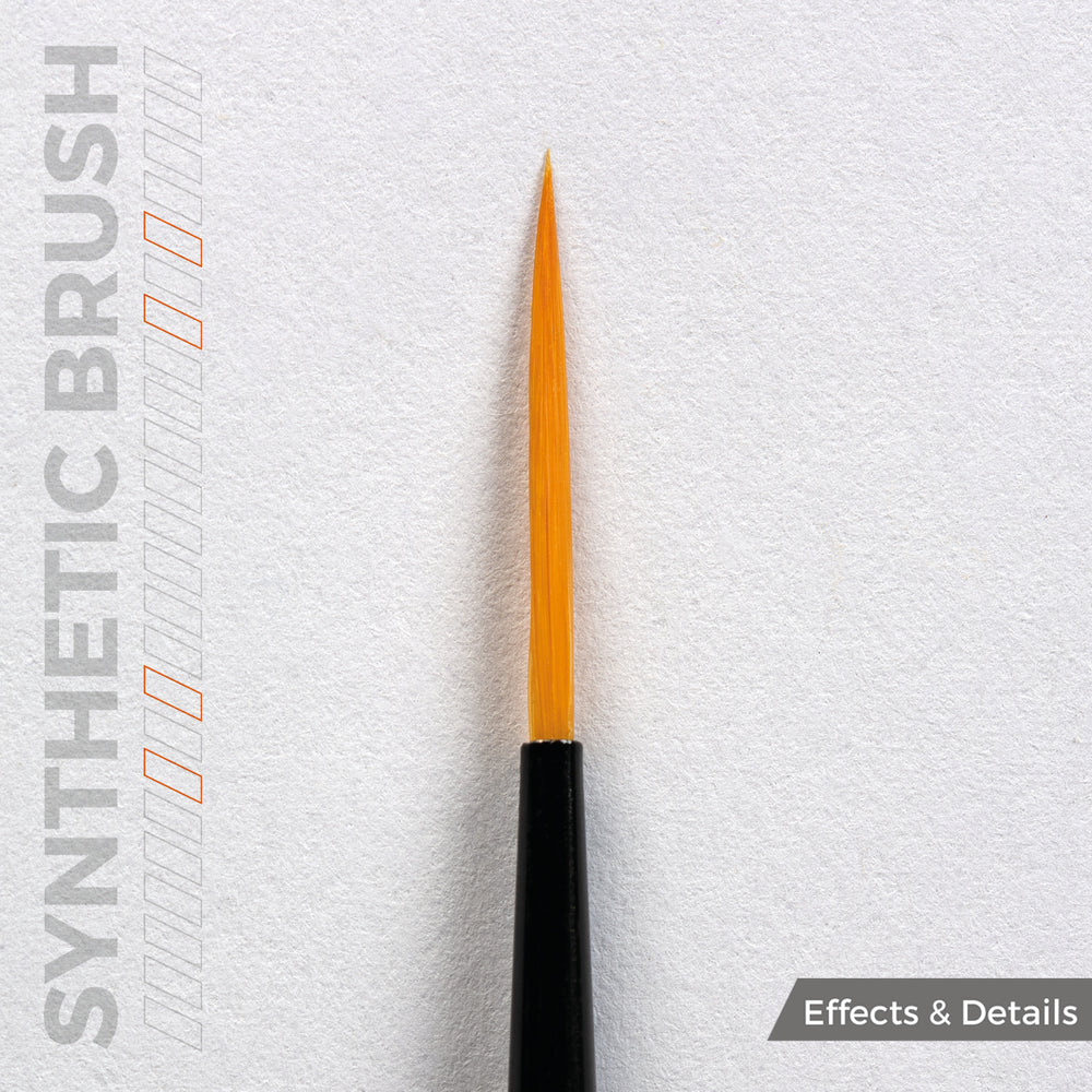 AK SYNTHETIC BRUSH – LINER 17mm