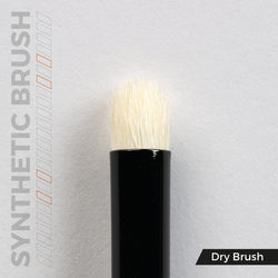 AK SYNTHETIC DRY BRUSH – M
