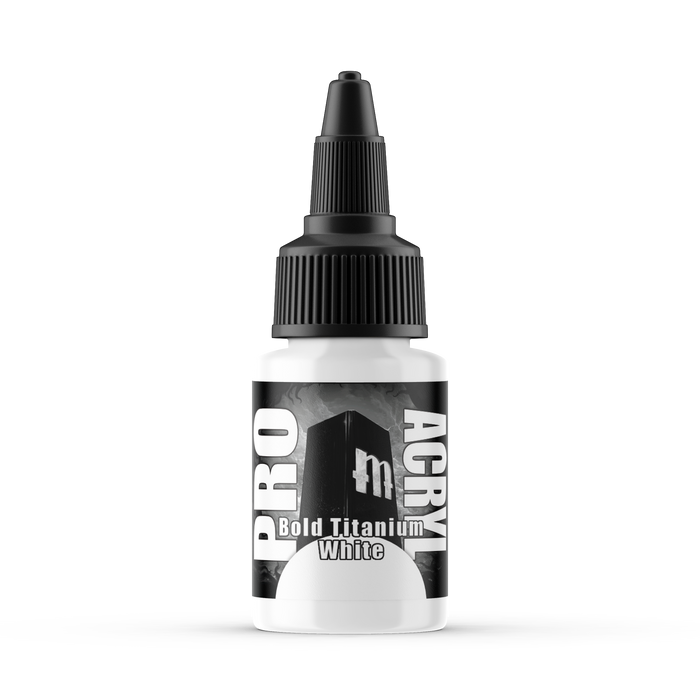 Pro Acryl Bold Titanium White - 001