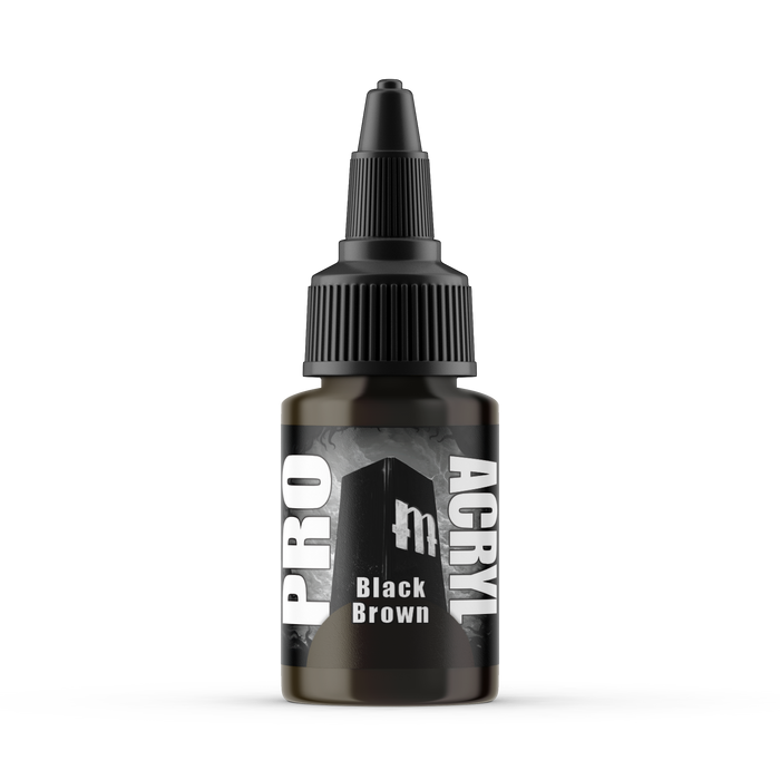 Pro Acryl Black Brown - 040