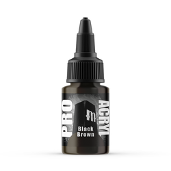 Pro Acryl Black Brown - 040