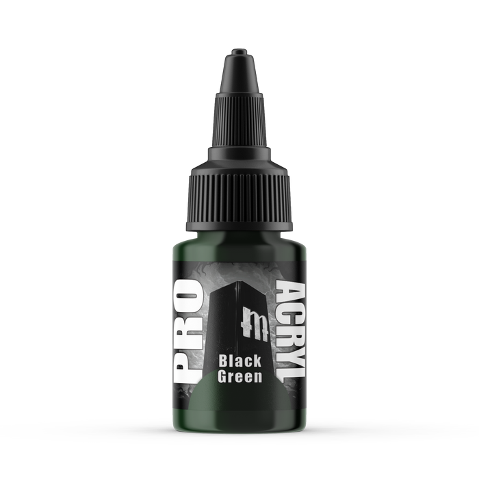 Pro Acryl Black Green - 057