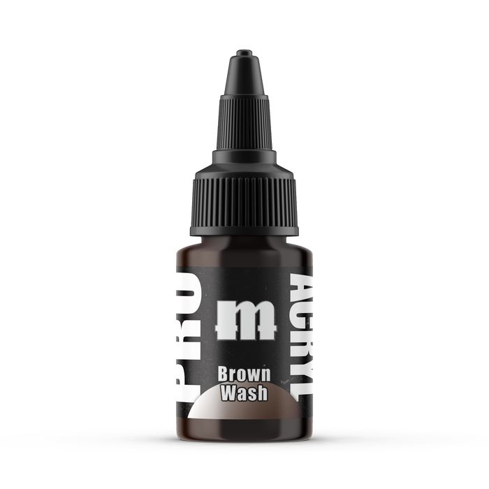 Pro Acryl Brown Wash - 201