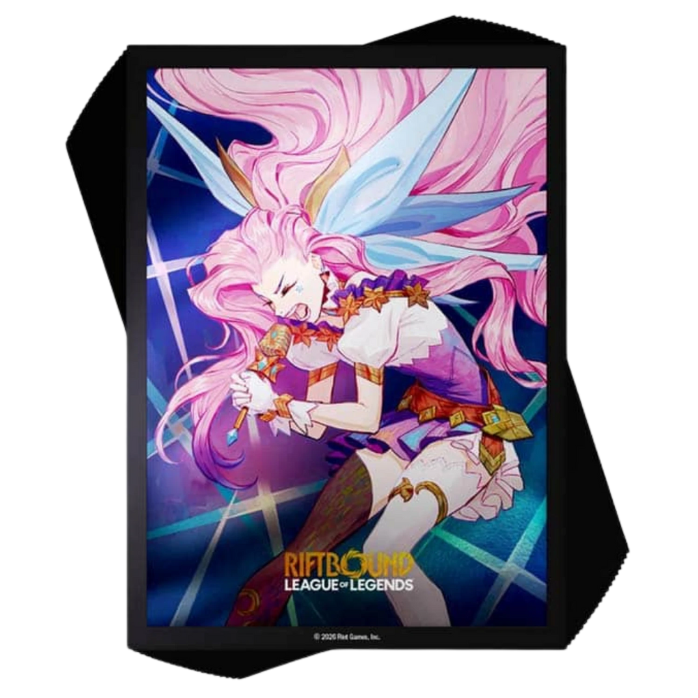 Riftbound: Radiance "Seraphine, Starry-Eyed Songstress" - Card Sleeves (100)
