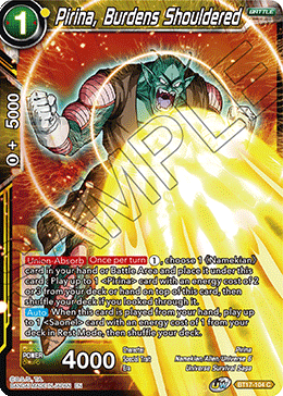 Pirina, cargas al hombro (BT17-104) [Ultimate Squad] 