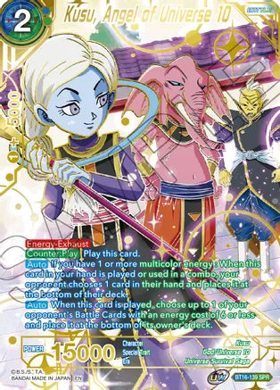 Kusu, Ángel del Universo 10 (SPR) (BT16-139) [Reino de los Dioses] 
