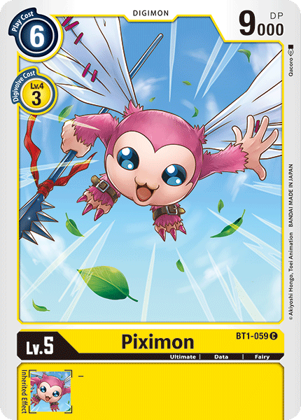Piximon [BT1-059] [Lanzamiento de refuerzo especial Ver.1.0] 
