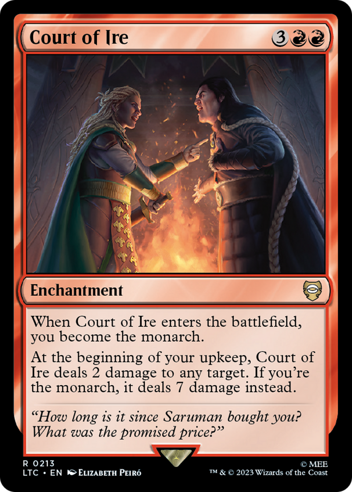 Court of Ire [El Señor de los Anillos: Cuentos del Comandante de la Tierra Media] 