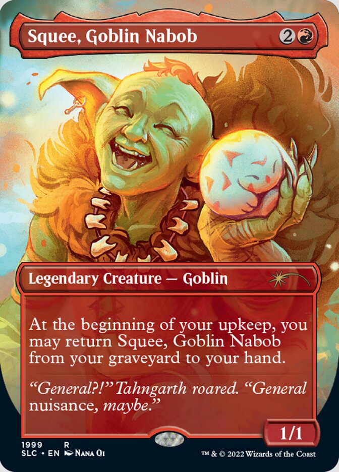Squee, Goblin Nabob (sin fronteras) [Kit de cuenta regresiva del 30 aniversario de Secret Lair] 