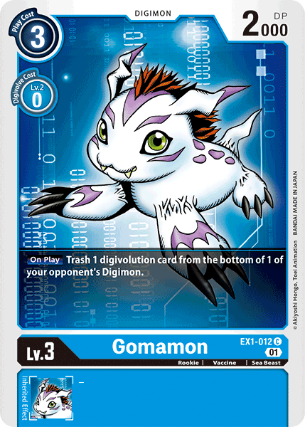 Gomamon [EX1-012] [Colección Clásica] 