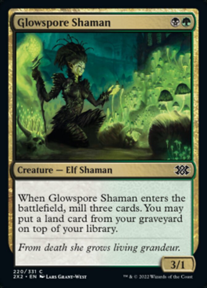 Chamán Glowspore [Double Masters 2022] 