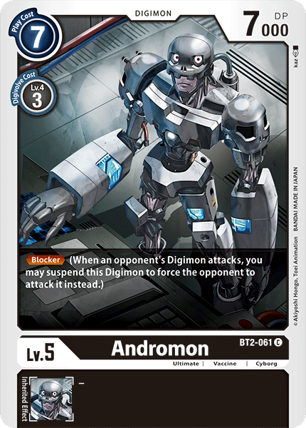 Andromon [BT2-061] [Lanzamiento de refuerzo especial Ver.1.0] 