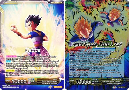 Cabba // Vegeta &amp; Cabba, Maestro &amp; Alumno (XD1-01) [Asalto de los Saiyajin] 