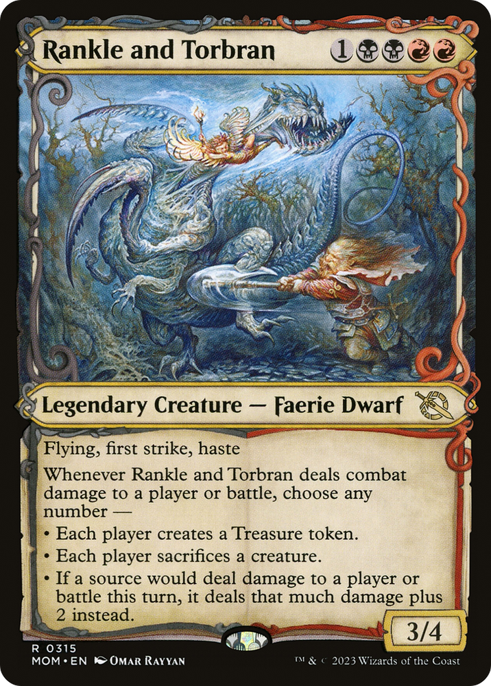 Rankle y Torbran (Showcase Planar Booster Fun) [La marcha de la máquina] 