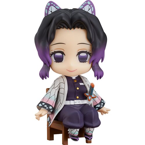 Demon Slayer: Kimetsu no Yaiba Shinobu Kocho Nendoroid Swacchao! Sitting Figure