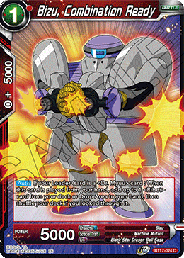 Bizu, combinación lista (BT17-024) [Ultimate Squad] 