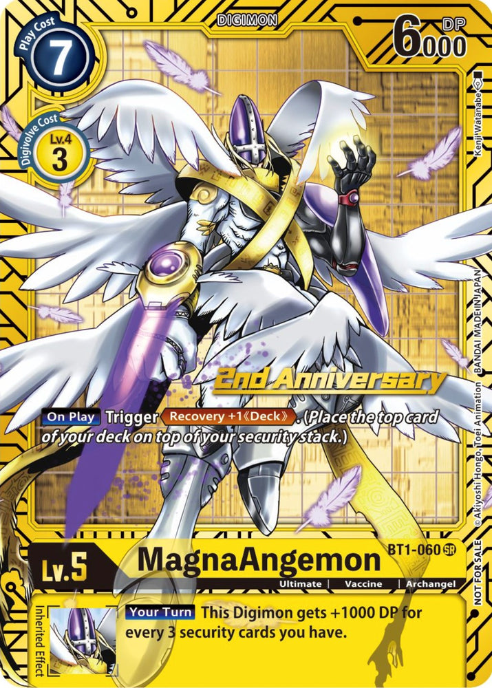 MagnaAngemon [BT1-060] (Juego de tarjetas del segundo aniversario) [Lanzamiento de promociones especiales de refuerzo] 