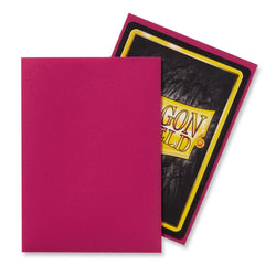 Dragon Shield: Fundas estándar de 100 ct - Magenta (Mate) 