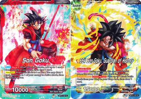 Son Goku // SS4 Son Goku, Guardián de la Historia (BT11-121) [Vermilion Bloodline 2nd Edition] 