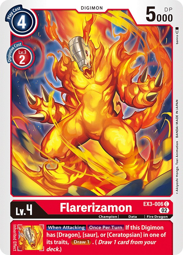 Flarerizamon [EX3-006] [Rugido dracónico] 