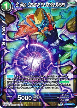 Dr. Myuu, creador de las máquinas mutantes (BT11-048) [Vermilion Bloodline 2da edición] 