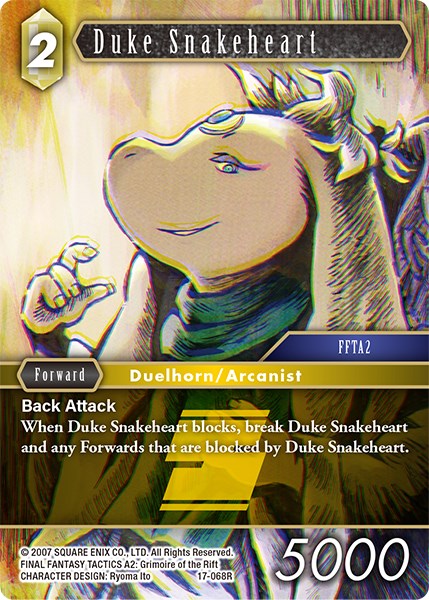 Duke Snakeheart [Llamada de la rebelión] 