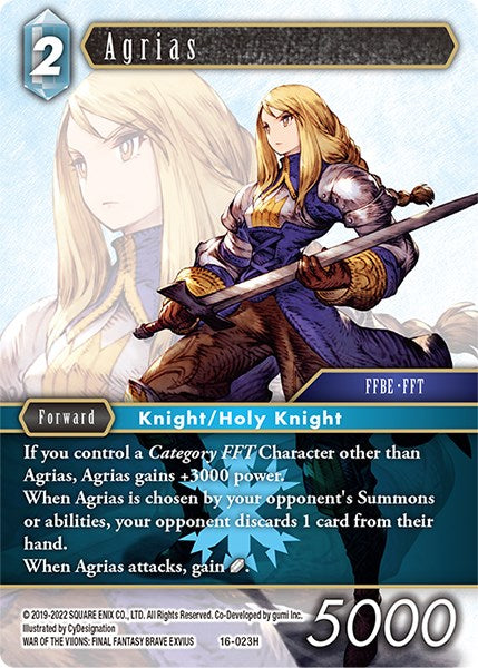 Agrias [Emisarios de la Luz] 