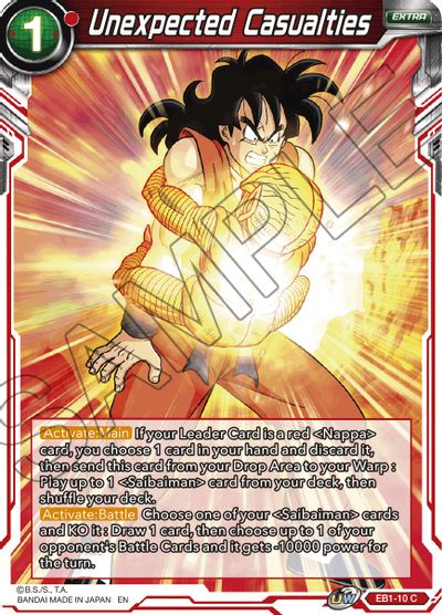 Bajas inesperadas (EB1-010) [Battle Evolution Booster] 